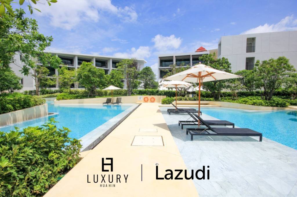66 Sqm Pool Access 2 Bedroom Condo at Veranda Residence Hua Hin
