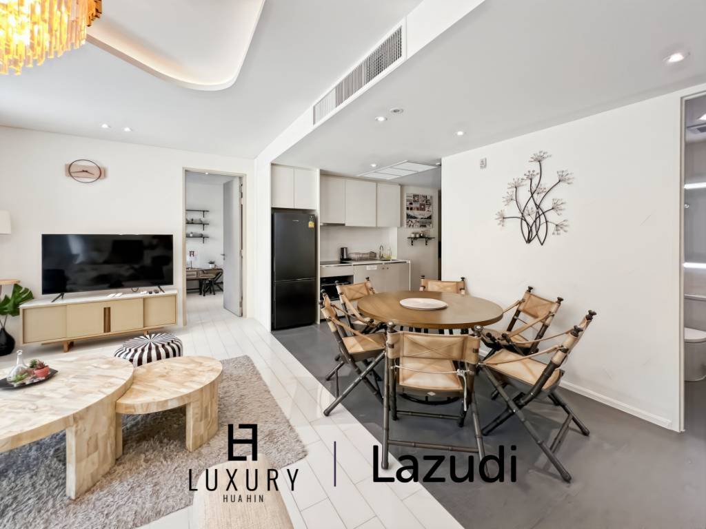 94 sqm 3-Bed Pool Access Condo in Veranda Residence Hua Hin