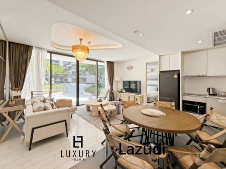 94 sqm 3-Bed Pool Access Condo in Veranda Residence Hua Hin