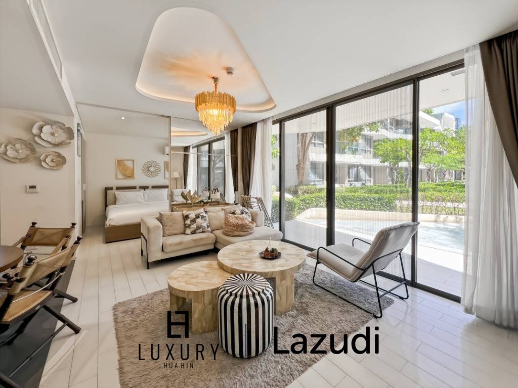 94 sqm 3-Bed Pool Access Condo in Veranda Residence Hua Hin