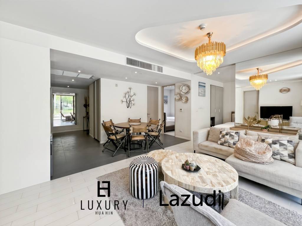 94 sqm 3-Bed Pool Access Condo in Veranda Residence Hua Hin