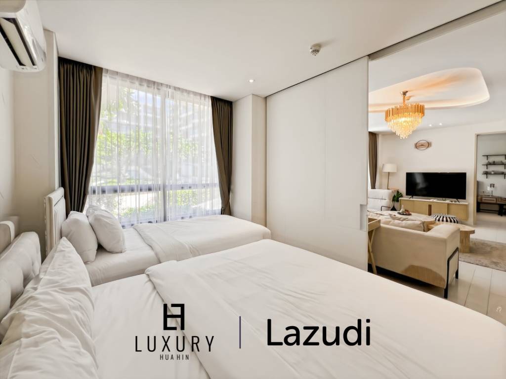 94 sqm 3-Bed Pool Access Condo in Veranda Residence Hua Hin