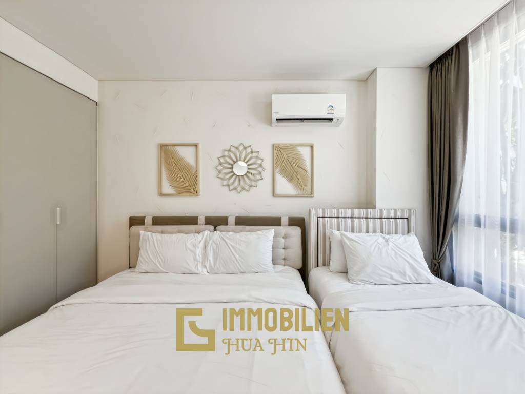 94 qm große Eigentumswohnung mit 3 Schlafzimmern und Poolzugang in der Veranda Residence Hua Hin - zur Miete