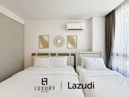 94 sqm 3-Bed Pool Access Condo in Veranda Residence Hua Hin