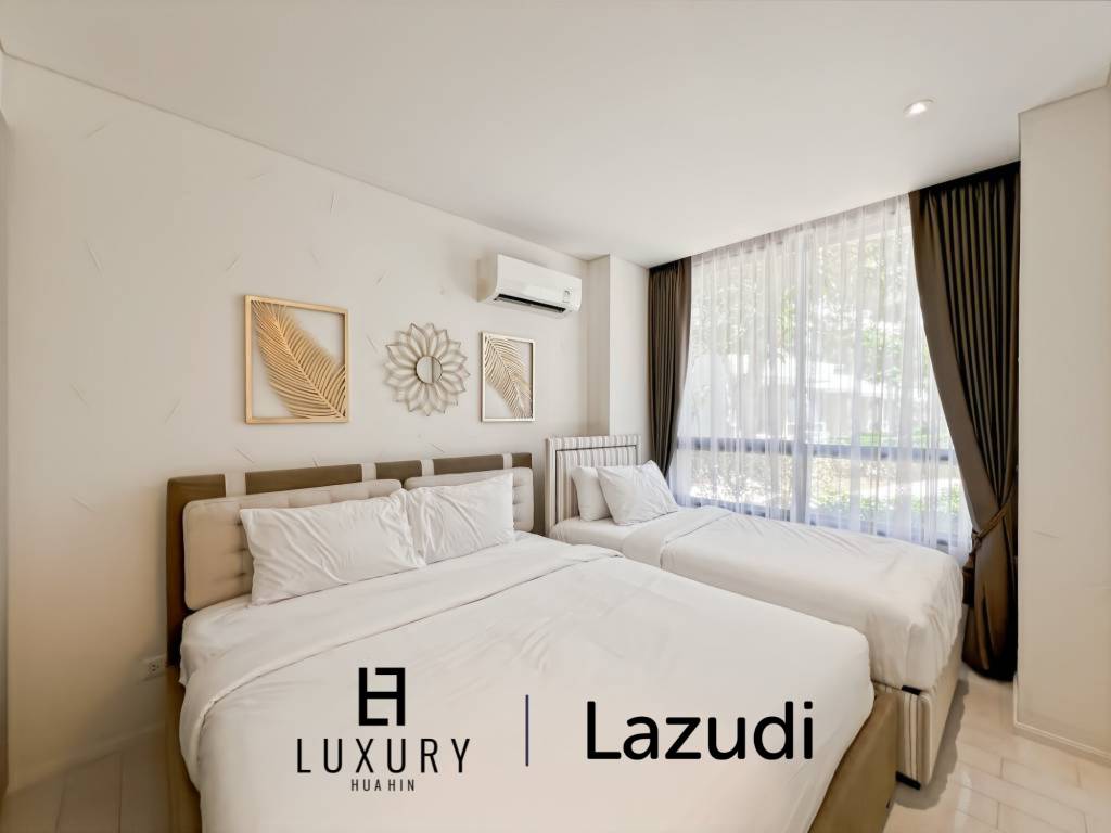 94 sqm 3-Bed Pool Access Condo in Veranda Residence Hua Hin