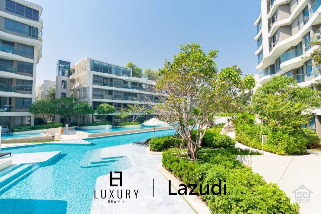 94 sqm 3-Bed Pool Access Condo in Veranda Residence Hua Hin