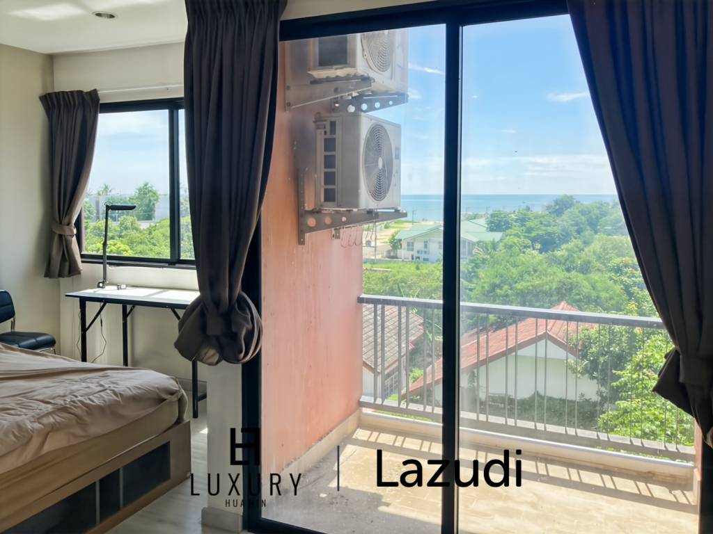 Seaview Modern 1 Bedroom Condo 47 Sqm in Hua Hin
