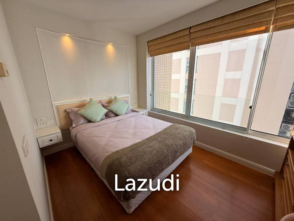 161 sqm High-Floor 2-Bed Condo at Langsuan Ville Lumpini Bangkok