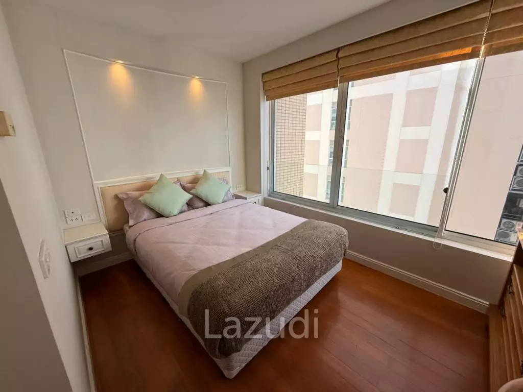 161 sqm High-Floor 2-Bed Condo at Langsuan Ville Lumpini Bangkok