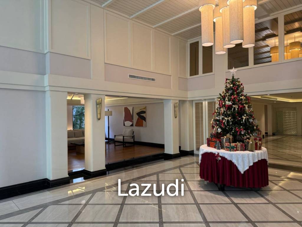 161 sqm High-Floor 2-Bed Condo at Langsuan Ville Lumpini Bangkok