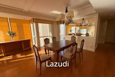 161 sqm High-Floor 2-Bed Condo at Langsuan Ville Lumpini Bangkok