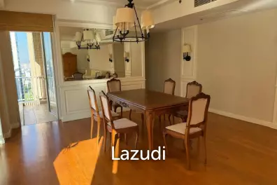 161 sqm High-Floor 2-Bed Condo at Langsuan Ville Lumpini Bangkok