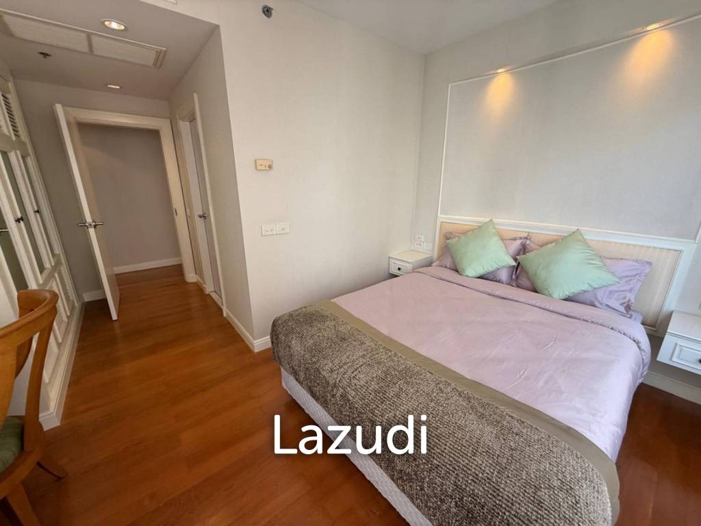 161 sqm High-Floor 2-Bed Condo at Langsuan Ville Lumpini Bangkok