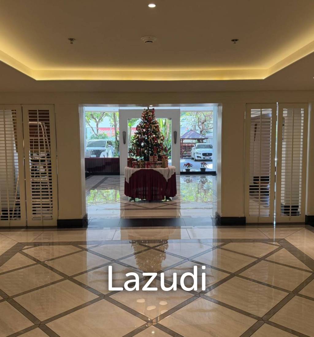 161 sqm High-Floor 2-Bed Condo at Langsuan Ville Lumpini Bangkok