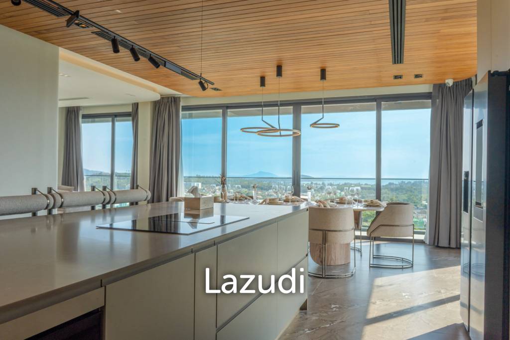 200sqm 2 bedroom Panoramic Sea View Penthouse In Rawai