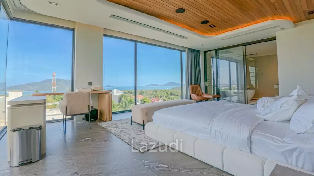200sqm 2 bedroom Panoramic Sea View Penthouse In Rawai