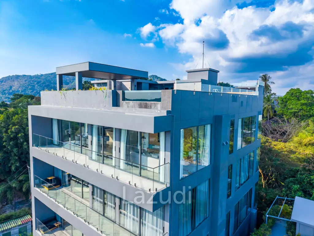 200sqm 2 bedroom Panoramic Sea View Penthouse In Rawai