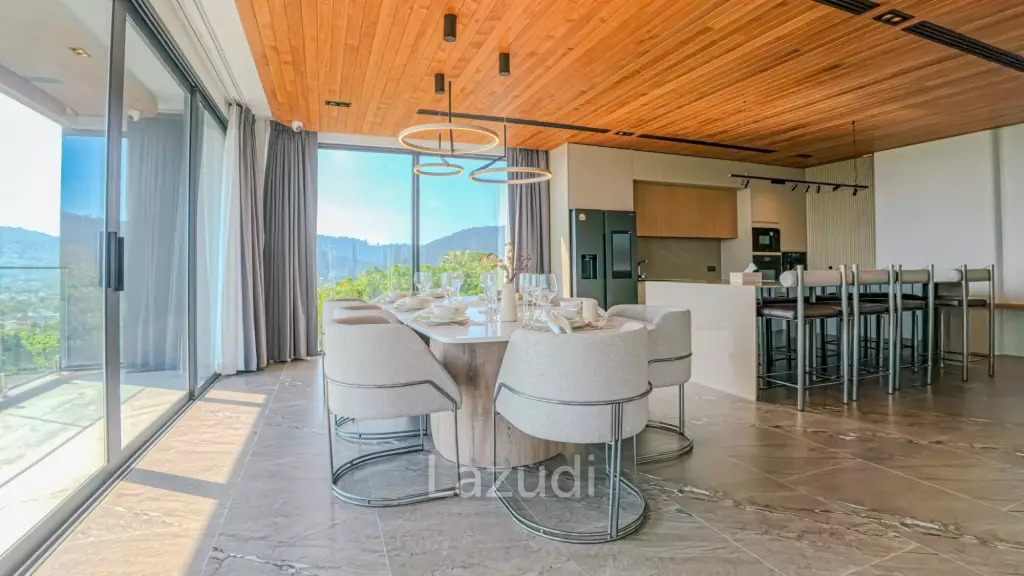 200sqm 2 bedroom Panoramic Sea View Penthouse In Rawai