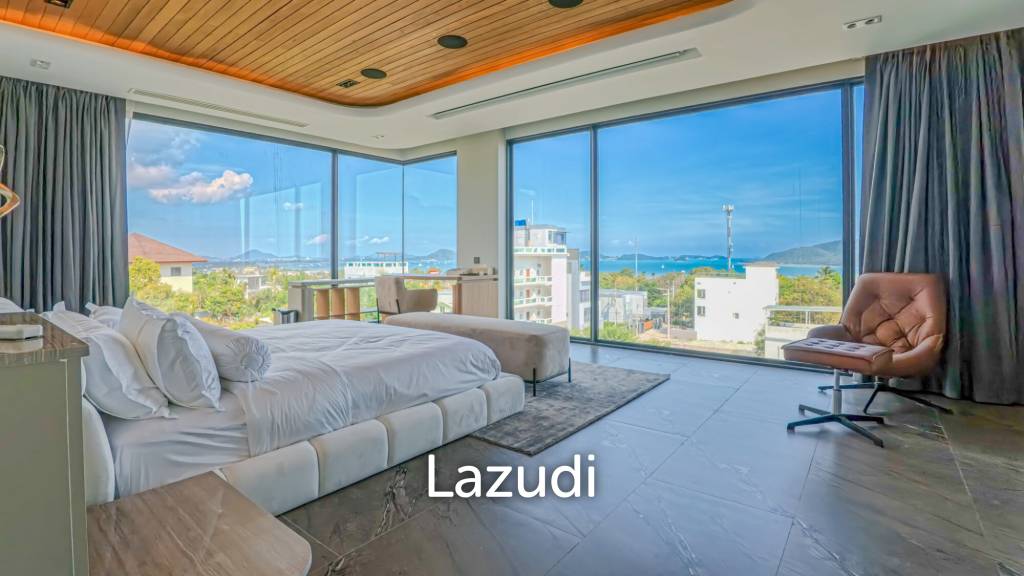 200sqm 2 bedroom Panoramic Sea View Penthouse In Rawai
