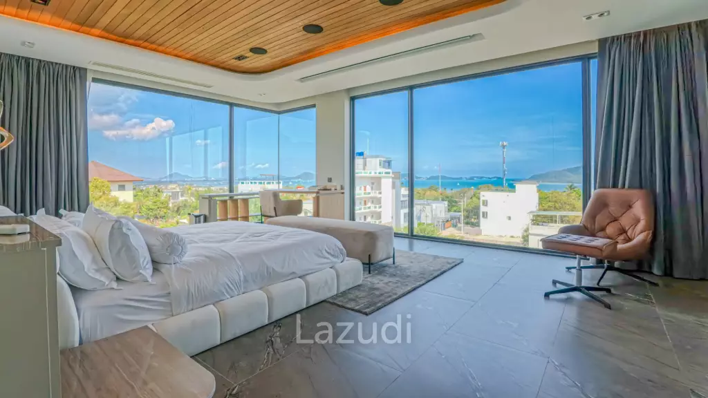 200sqm 2 bedroom Panoramic Sea View Penthouse In Rawai