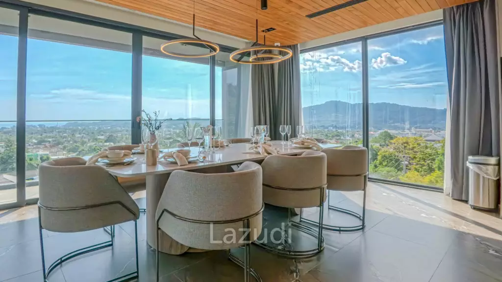 200sqm 2 bedroom Panoramic Sea View Penthouse In Rawai