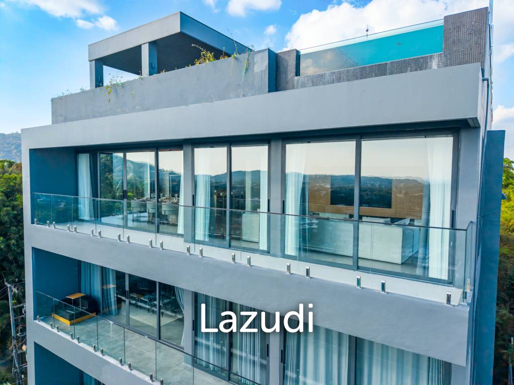 200sqm 2 bedroom Panoramic Sea View Penthouse In Rawai