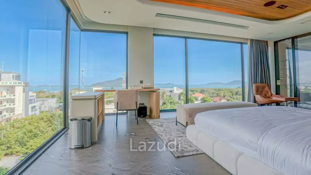 200sqm 2 bedroom Panoramic Sea View Penthouse In Rawai