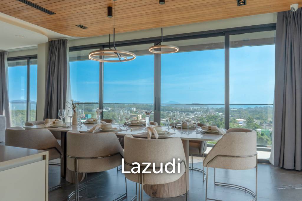 200sqm 2 bedroom Panoramic Sea View Penthouse In Rawai