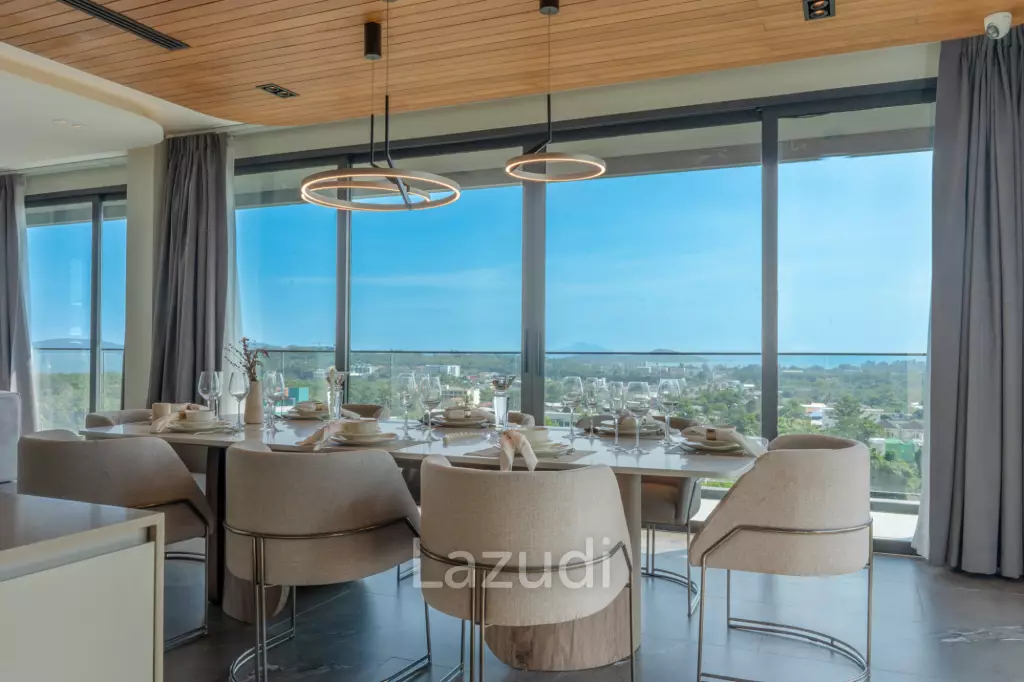 200sqm 2 bedroom Panoramic Sea View Penthouse In Rawai