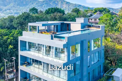 200sqm 2 bedroom Panoramic Sea View Penthouse In Rawai
