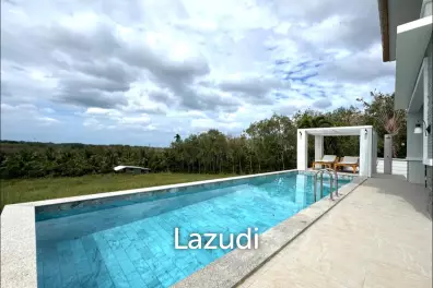 Spacious 7-Bedroom Pool Villa Set on 1 Rai of Land with Panoramic Mountain Views