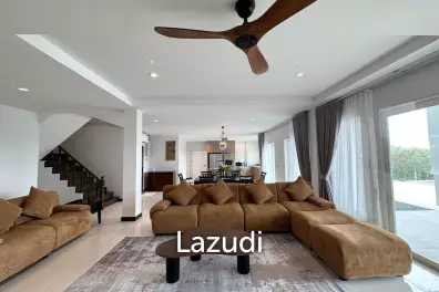 Spacious 7-Bedroom Pool Villa Set on 1 Rai of Land with Panoramic Mountain Views