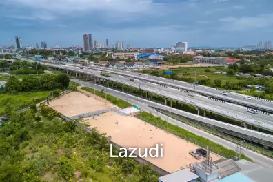 ขายที่ดินทำเลทอง  1 ไร่ 1 ง่าน 12 วาห์  ถนนขนานทางรถไฟพัทยา