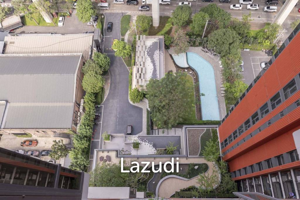 32 sqm 1 Bedroom Condo on High Floor at The BASE Garden Rama 9 Suan Luang Bangkok