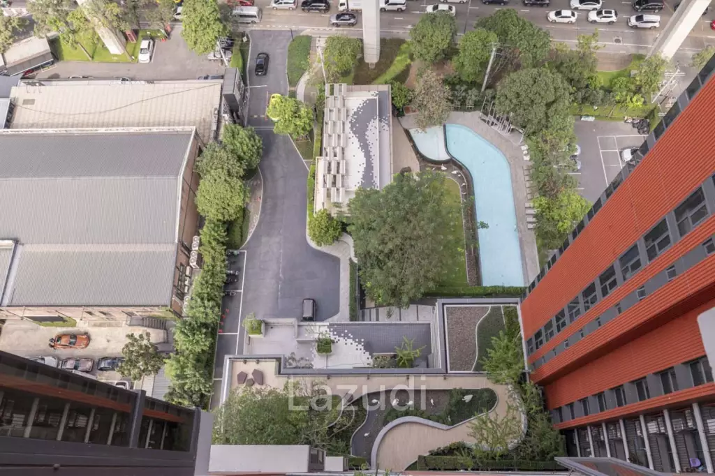 32 sqm 1 Bedroom Condo on High Floor at The BASE Garden Rama 9 Suan Luang Bangkok
