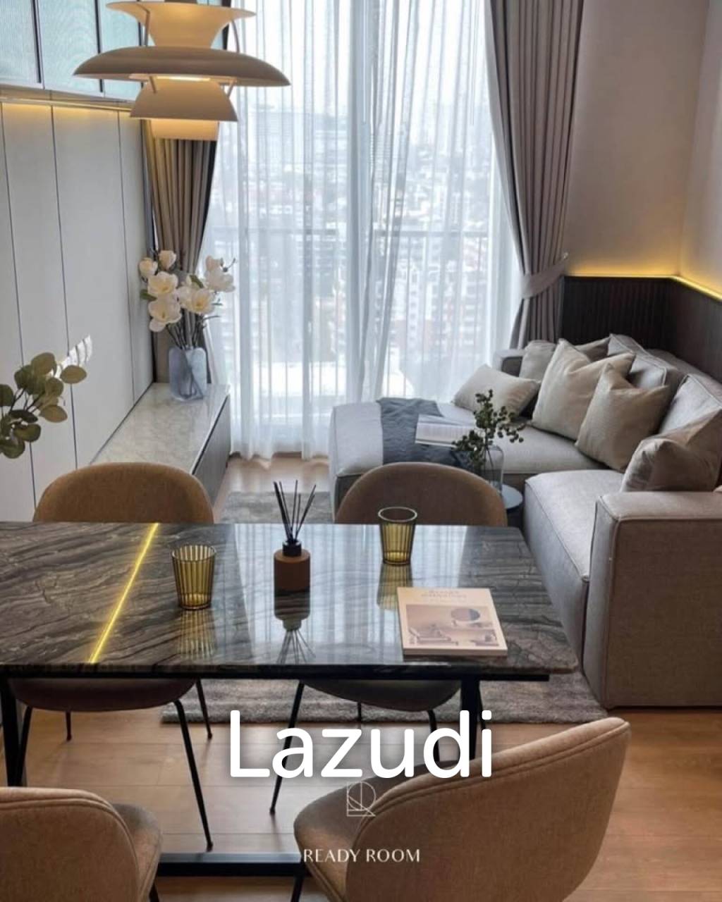 43 sqm modern condo on 18th floor in Khlong Tan Nuea, Bangkok
