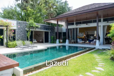 Luxury 5-Bedroom Pool Villa for Sale at Botanica Bang Tao, Only Minutes from Bang Tao Beach