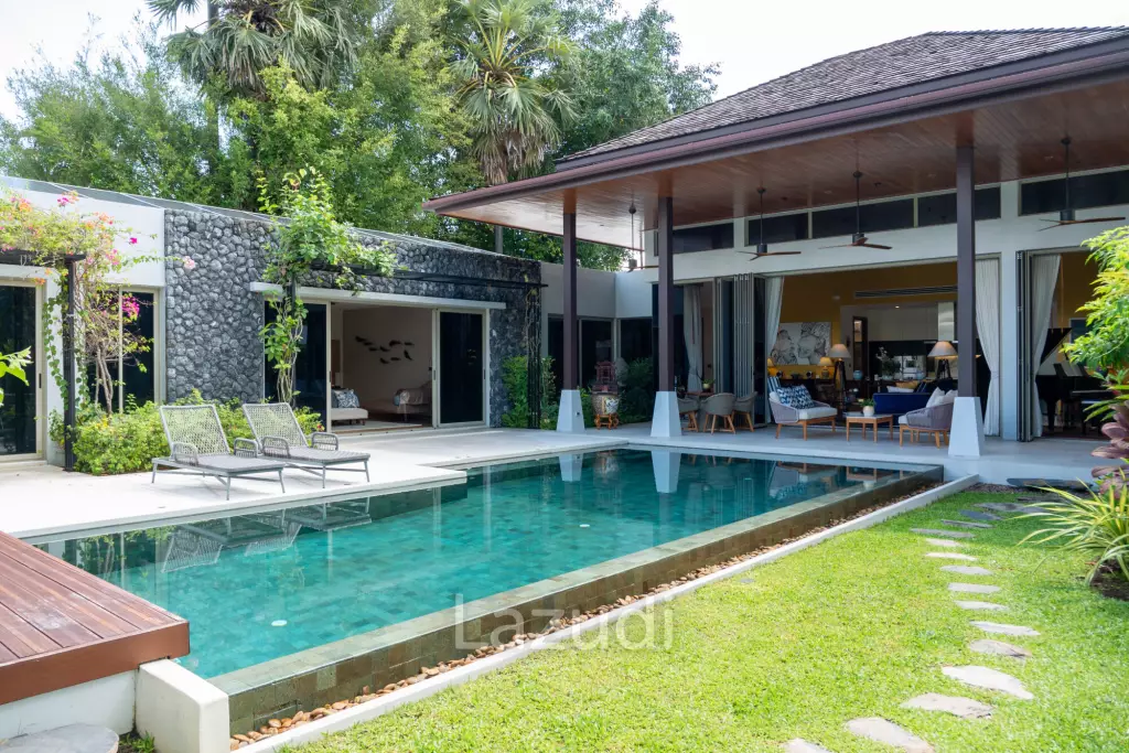 Luxury 5-Bedroom Pool Villa for Sale at Botanica Bang Tao, Only Minutes from Bang Tao Beach