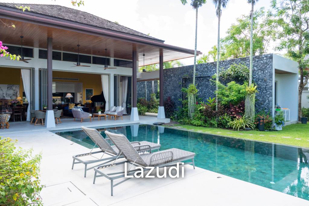 Luxury 5-Bedroom Pool Villa for Sale at Botanica Bang Tao, Only Minutes from Bang Tao Beach