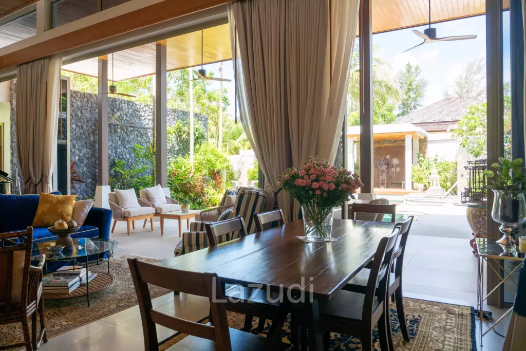 Luxury 5-Bedroom Pool Villa for Sale at Botanica Bang Tao, Only Minutes from Bang Tao Beach
