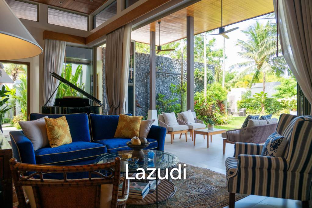 Luxury 5-Bedroom Pool Villa for Sale at Botanica Bang Tao, Only Minutes from Bang Tao Beach