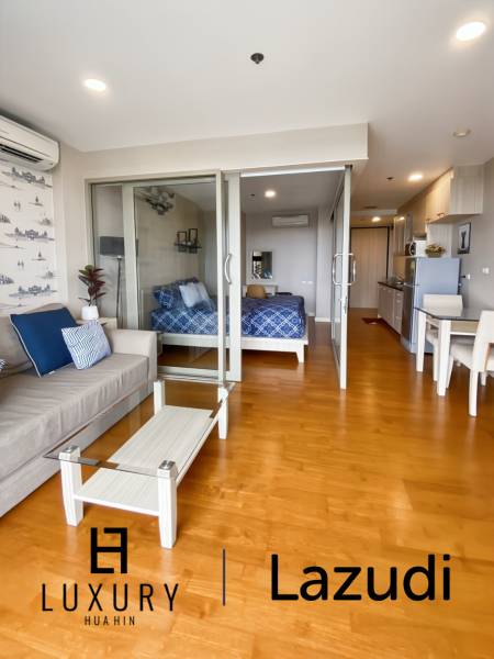 42 sqm Sea-View 1-Bed Condo at Boathouse Hua Hin Cha-Am