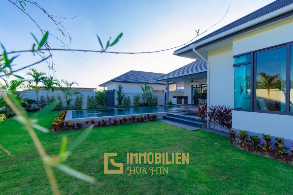 วิลล่าใหม่พร้อมอยู่ 3 ห้องนอนพร้อมสระว่ายน้ำส่วนตัว บนที่ดิน 604 ตร.ม.