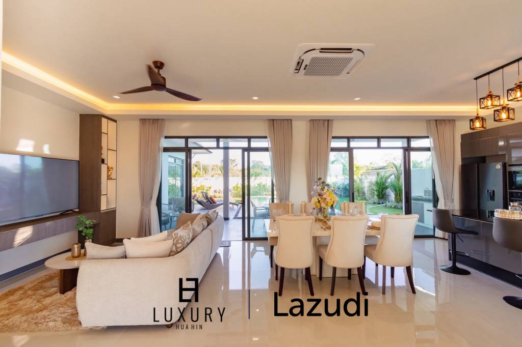 Ready to Move-in 3 Bedroom Villa with Private Pool in Kiri Valley Hua Hin