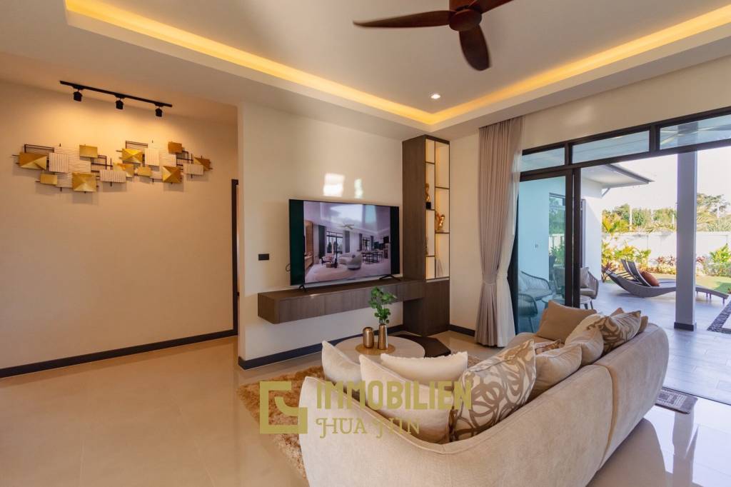 วิลล่าใหม่พร้อมอยู่ 3 ห้องนอนพร้อมสระว่ายน้ำส่วนตัว บนที่ดิน 604 ตร.ม.