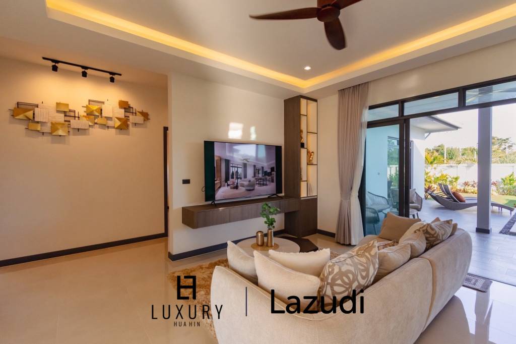 Ready to Move-in 3 Bedroom Villa with Private Pool in Kiri Valley Hua Hin