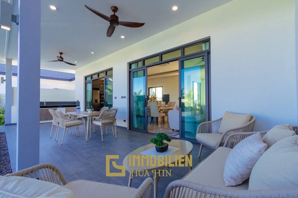 วิลล่าใหม่พร้อมอยู่ 3 ห้องนอนพร้อมสระว่ายน้ำส่วนตัว บนที่ดิน 604 ตร.ม.