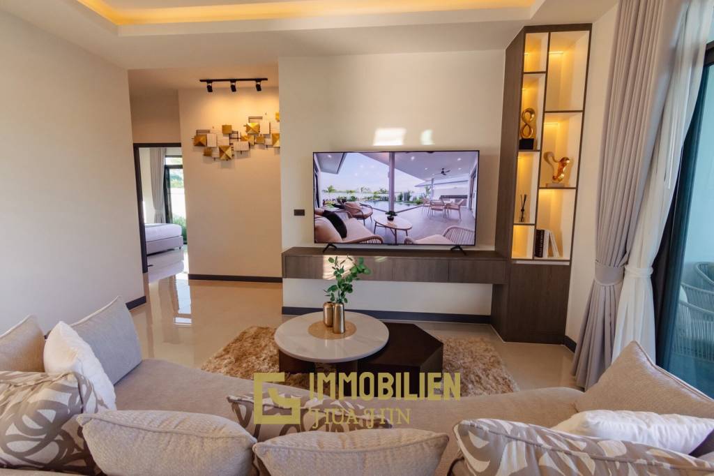 วิลล่าใหม่พร้อมอยู่ 3 ห้องนอนพร้อมสระว่ายน้ำส่วนตัว บนที่ดิน 604 ตร.ม.