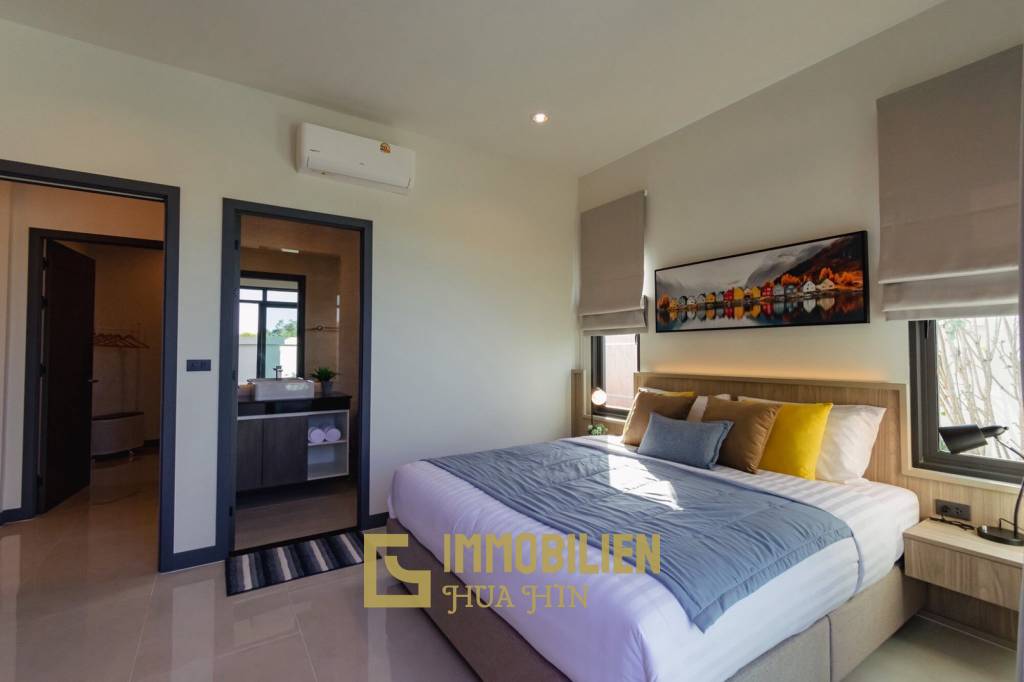 วิลล่าใหม่พร้อมอยู่ 3 ห้องนอนพร้อมสระว่ายน้ำส่วนตัว บนที่ดิน 604 ตร.ม.