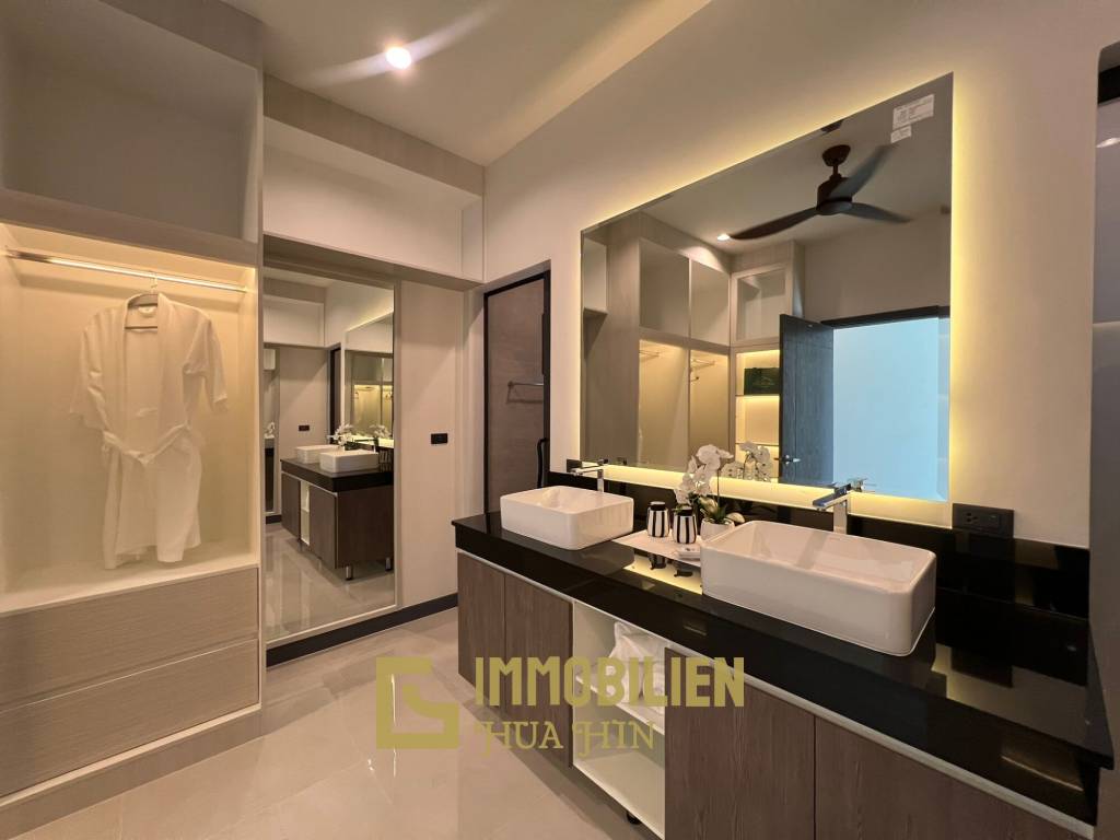 วิลล่าใหม่พร้อมอยู่ 3 ห้องนอนพร้อมสระว่ายน้ำส่วนตัว บนที่ดิน 604 ตร.ม.